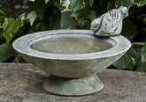 Photo of Campania Songbird's Rest Birdbath - Exclusively Campania